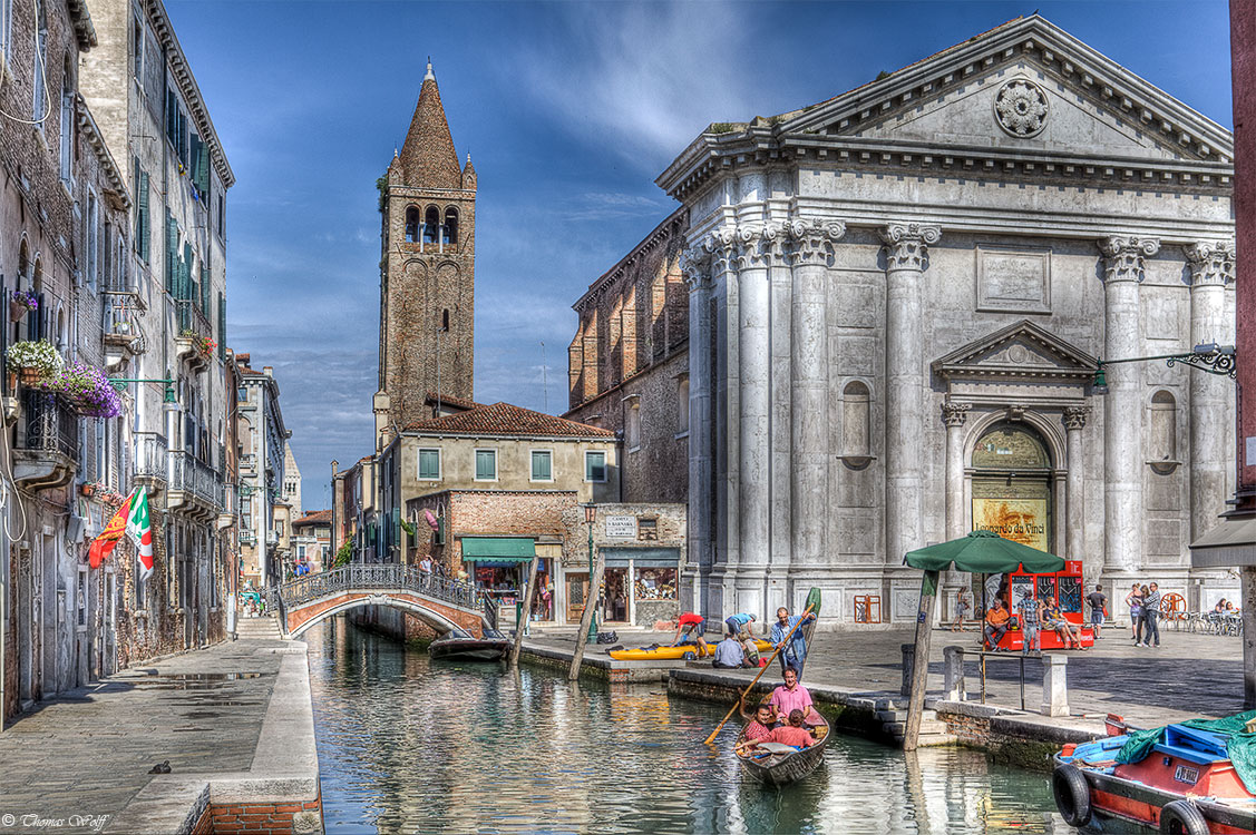 Strolling through Venice...