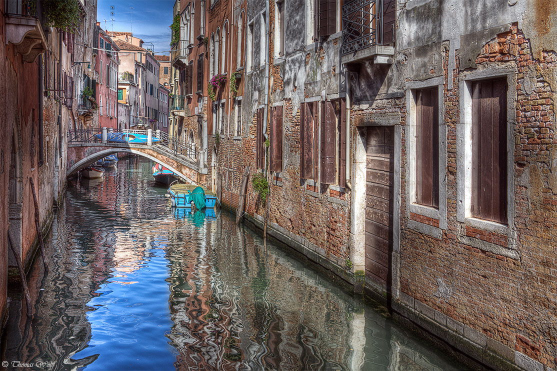 Strolling through Venice...