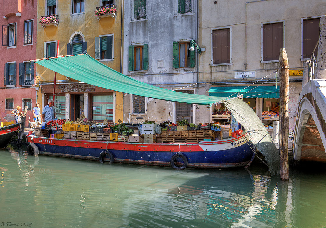 Strolling through Venice...