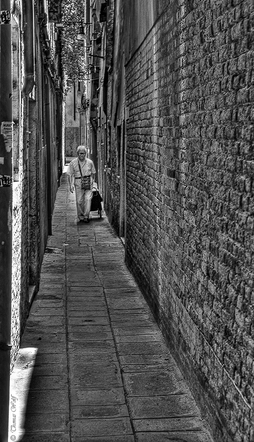 Strolling through Venice...