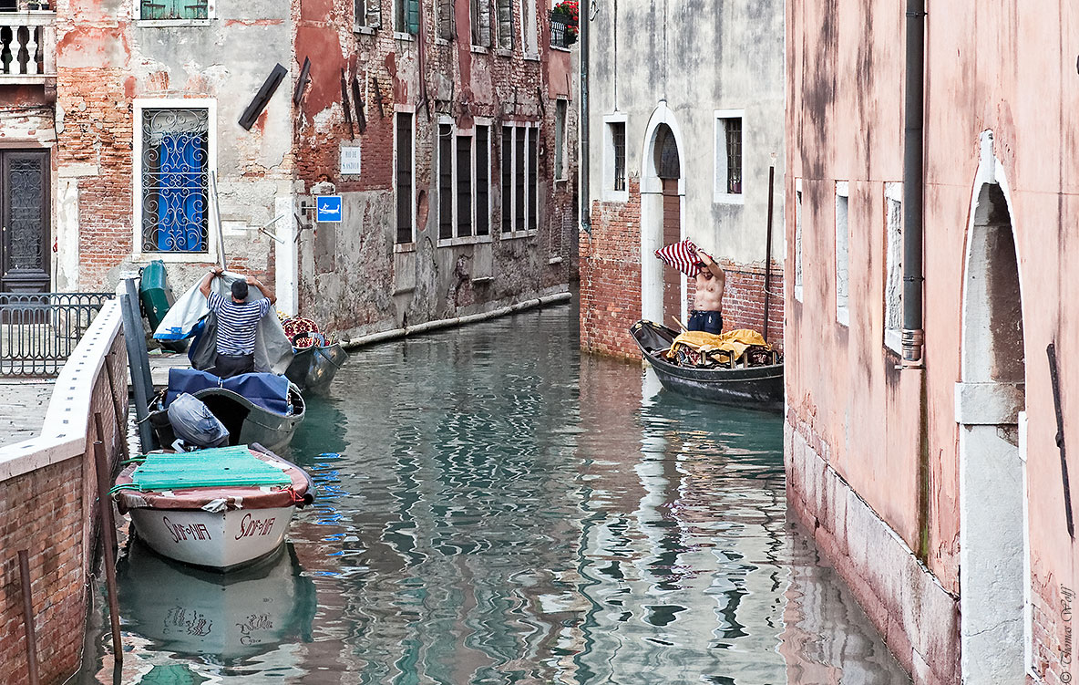 Strolling through Venice...