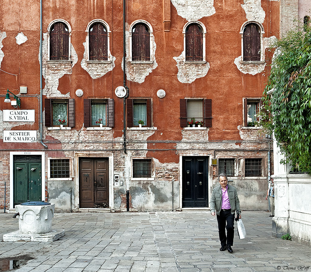 Strolling through Venice...