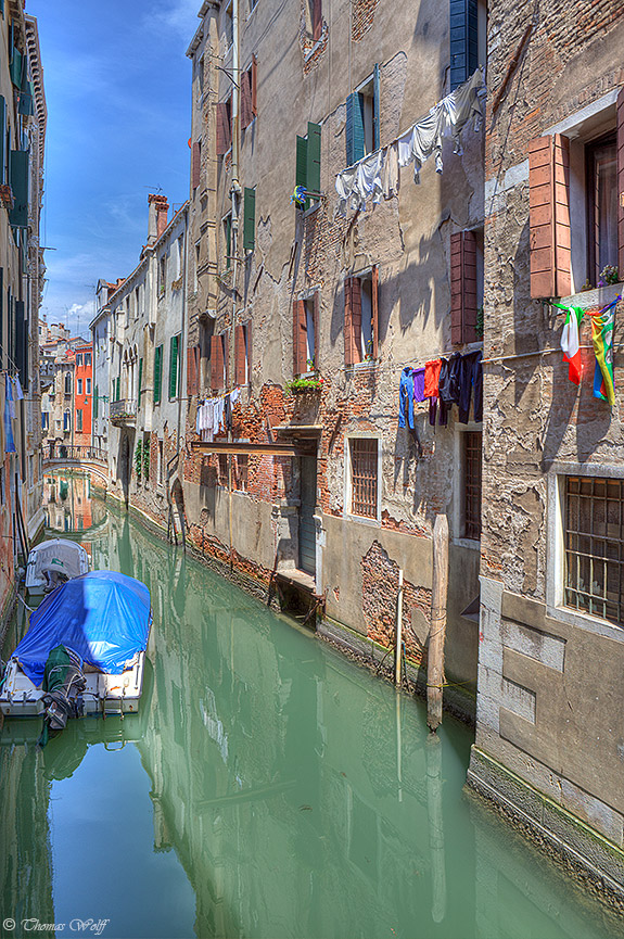 Strolling through Venice...